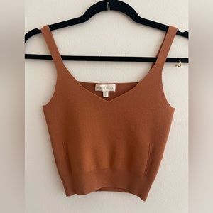 RONNY KOBO - Laine Sleeveless Knit Tank Top - Size XS